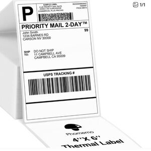 Shipping label for sera